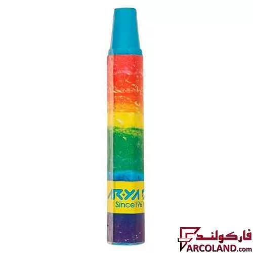 پاستل روغنی 24 رنگ آریا کیفی پلاستیکی کد Arya 2031 — تصویر ۵