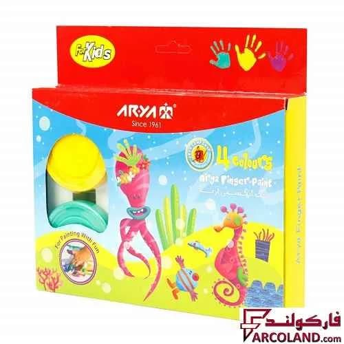 رنگ انگشتی 4 رنگ آریا مدل Arya 7005