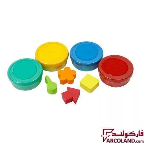رنگ انگشتی 4 رنگ آریا مدل Arya 7005 — تصویر ۳