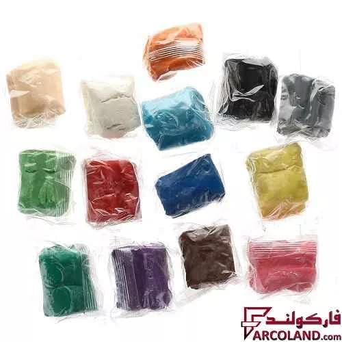 خمیر بازی سطلی 14 رنگ آریا مدل لیا کوچولو کد Arya Little Lia 1026 — تصویر ۳