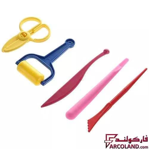 خمیر بازی سطلی 14 رنگ آریا مدل لیا کوچولو کد Arya Little Lia 1026 — تصویر ۴