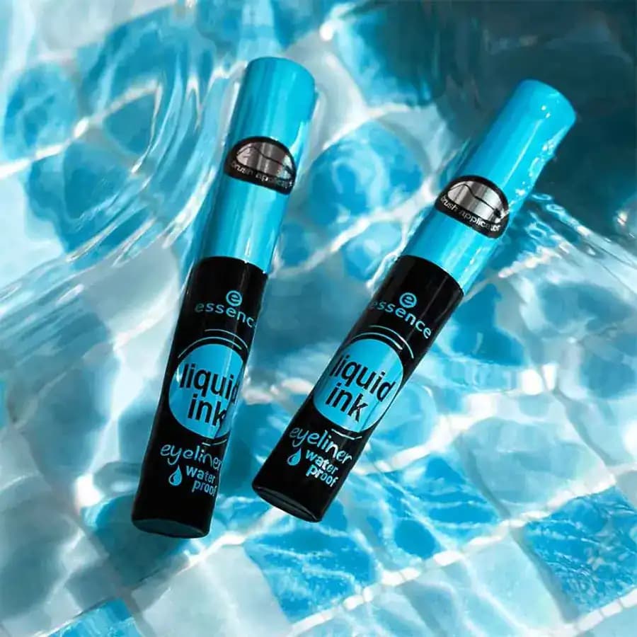 خط چشم کوزه ای مویی اسنس ESSENSE Liquid Ink eyeliner — تصویر ۲