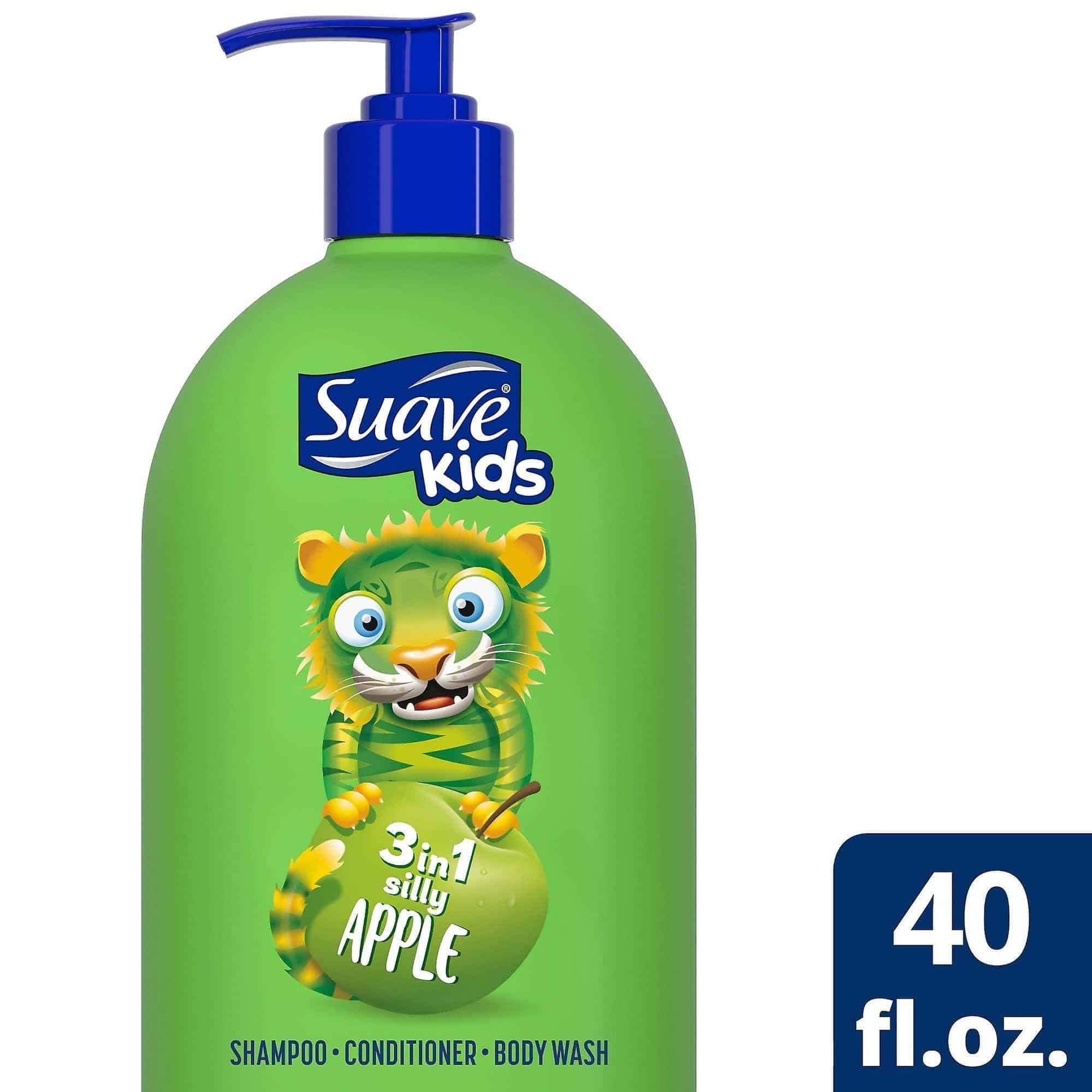 شامپو ۳ در ۱ سواوا کیدز سیب Suave kids apple shampoo — تصویر ۴