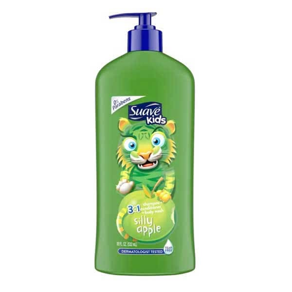 شامپو ۳ در ۱ سواوا کیدز سیب Suave kids apple shampoo — تصویر ۵