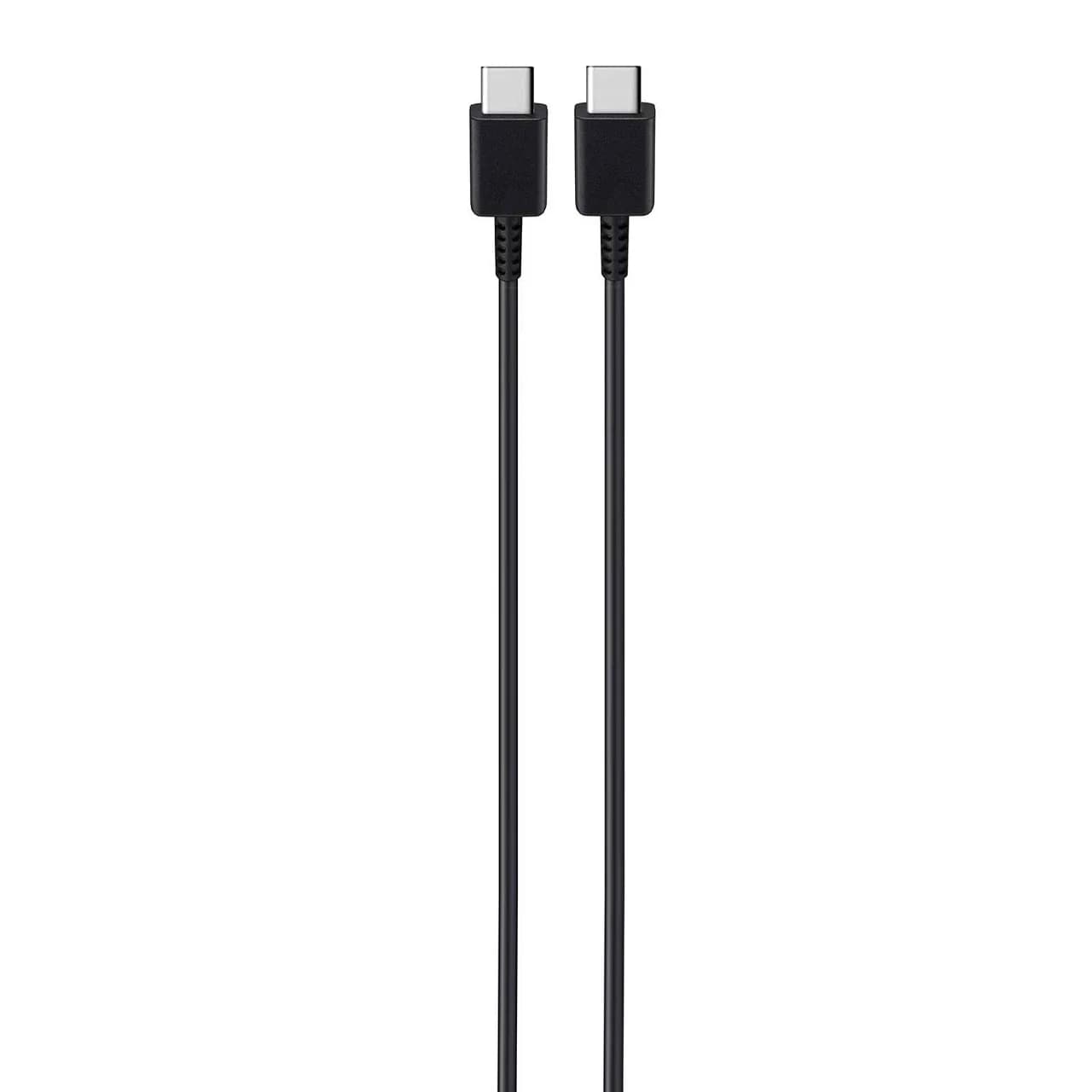 کابل شارژ فست Samsung Type-C To Type-C مدل S25 EP-DN980 – مشکی – بدون پک (گارانتی 6 ماهه نیکان همراه) — تصویر ۲