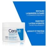 کرم مرطوب کننده صورت و بدن سراوی مدل baume hydratant مناسب پوست خشک و خیلی خشک وزن 340 گرم — تصویر ۲