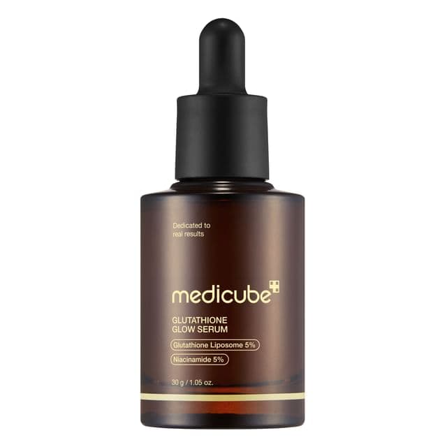 سرم روشن کننده و ضد لک پوست صورت مدیکیوب medicube glutathione glow serum مناسب انواع پوست وزن 30 گرم