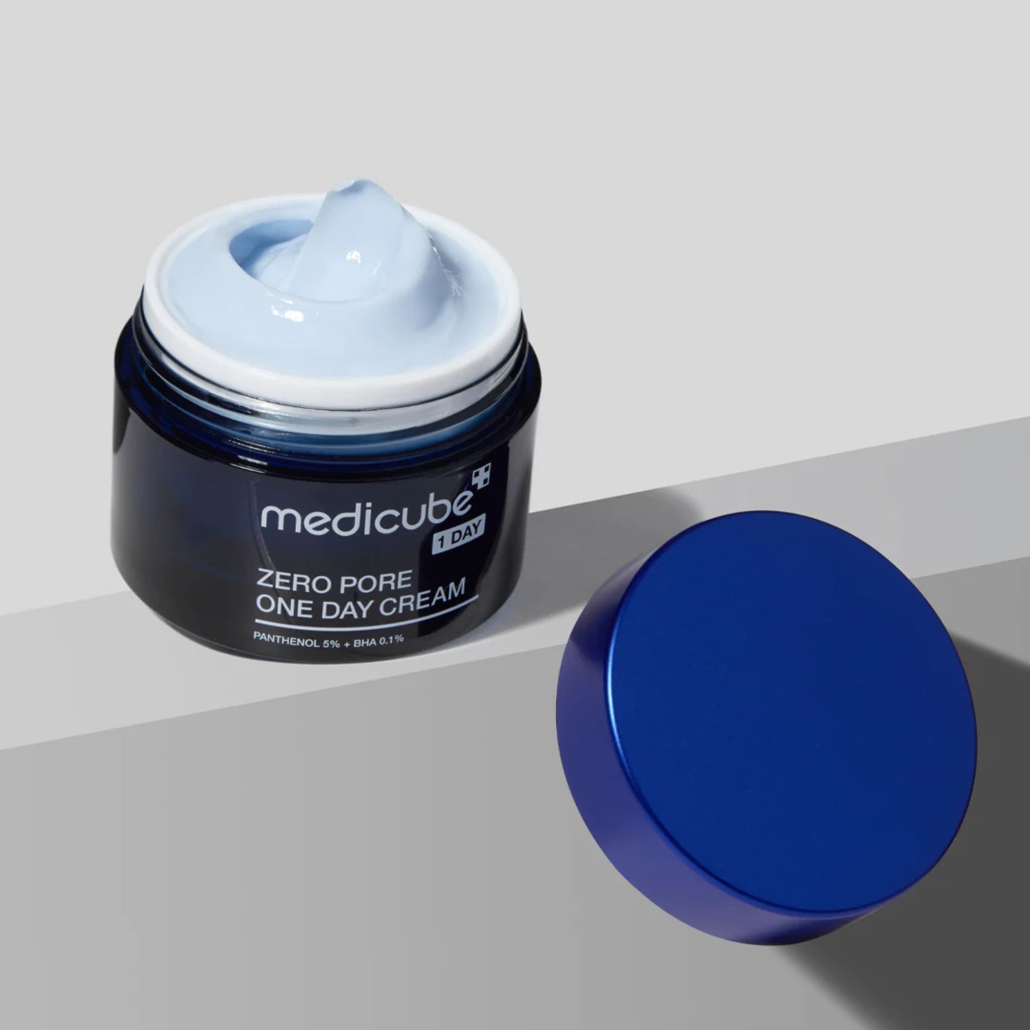کرم روز جمع کننده منافذپوست صورت مدیکیوب medicube Zero Pore One Day Cream مناسب پوست چرب حجم 50 میلی لیتر — تصویر ۳