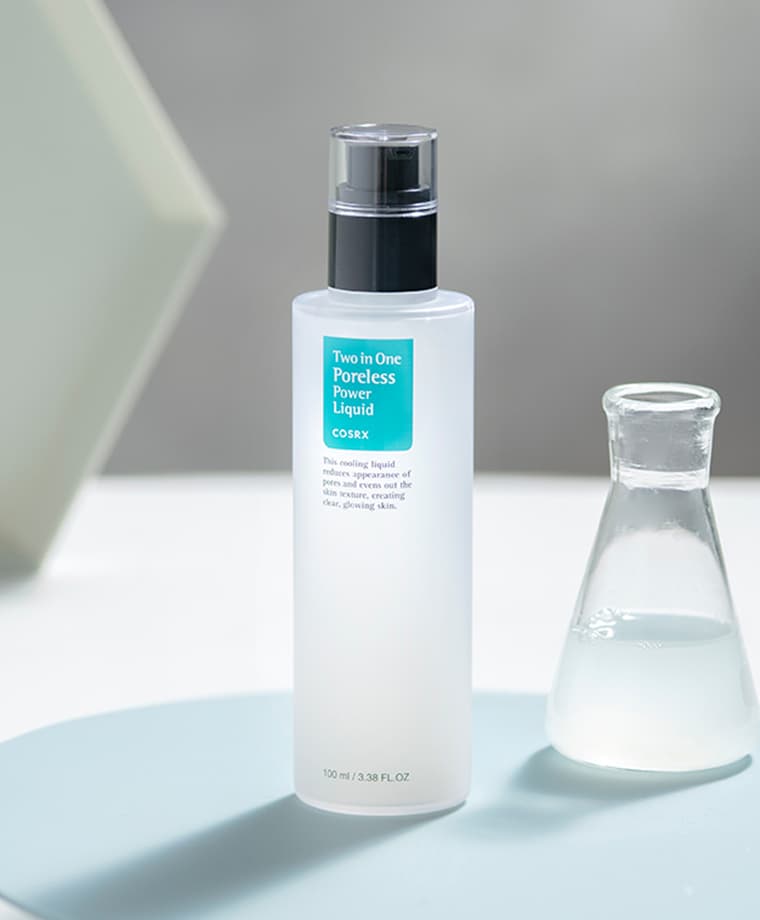 تونر جمع‌کننده منافذ کوزارکس COSRX Two In One Poreless Power Liquid مناسب پوست چرب و مختلط حجم 100 میلی لیتر — تصویر ۲