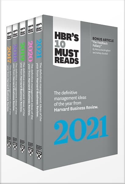 دانلود کتاب 5 Years of Must Reads from HBR: 2021 Edition (5 Books) (HBR’s 10 Must Reads) by Harvard Business Review