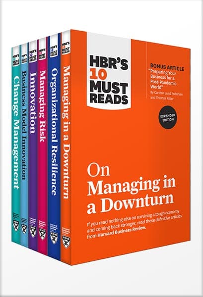 دانلود کتاب HBR’s 10 Must Reads for the Recession Collection (6 Books) by Harvard Business Review