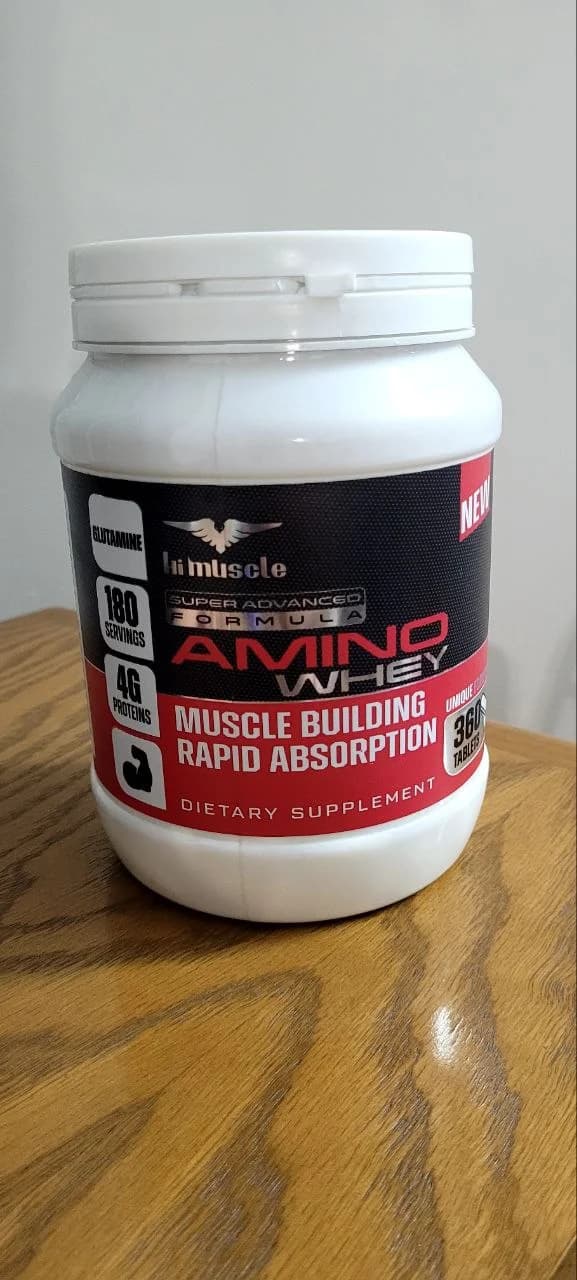 قرص آمینو وی، های‌مسل ۳۶۰ عددی (اصل آلمان) | Hi-Muscle Amino Whey 360 Tablets