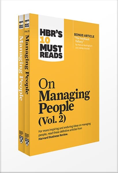 دانلود کتاب HBR’s 10 Must Reads on Managing People 2-Volume Collection by Harvard Business Review