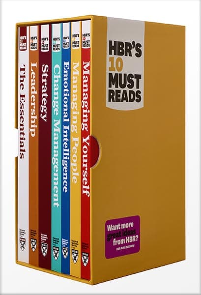دانلود کتاب HBR’s 10 Must Reads Boxed Set with Bonus Emotional Intelligence (7 Books) (HBR’s 10 Must Reads)
