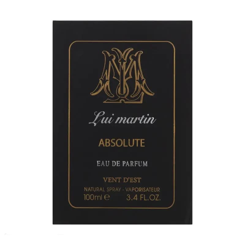 ادوپرفیوم حجم 100 میل – مشکی – Absolute LUI MARTIN – سی اچ VENT D’EST — تصویر ۳