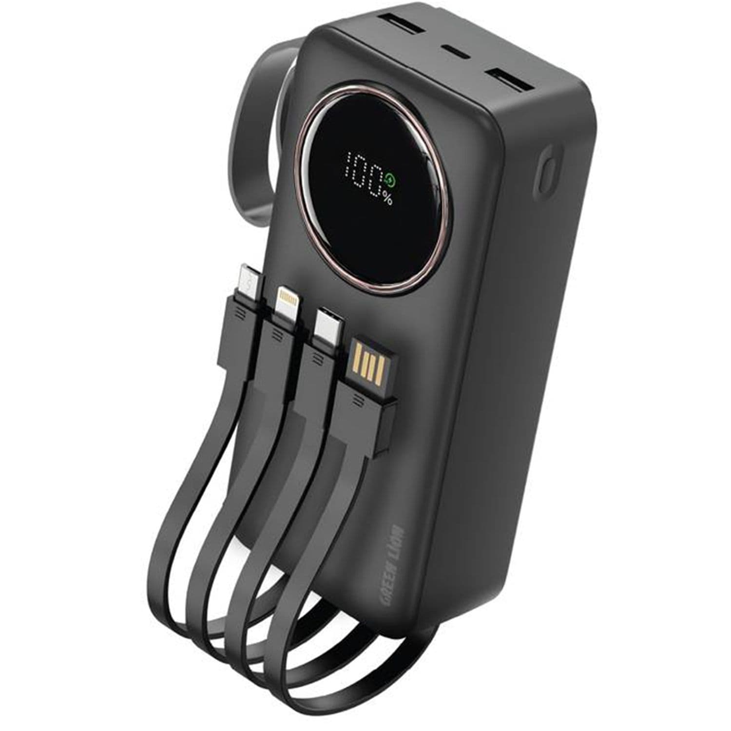پاوربانک 30000mAh گرین لاین مدل Green Lion Power Pulse 30000mAh Power Bank GNPWRPS30KBK