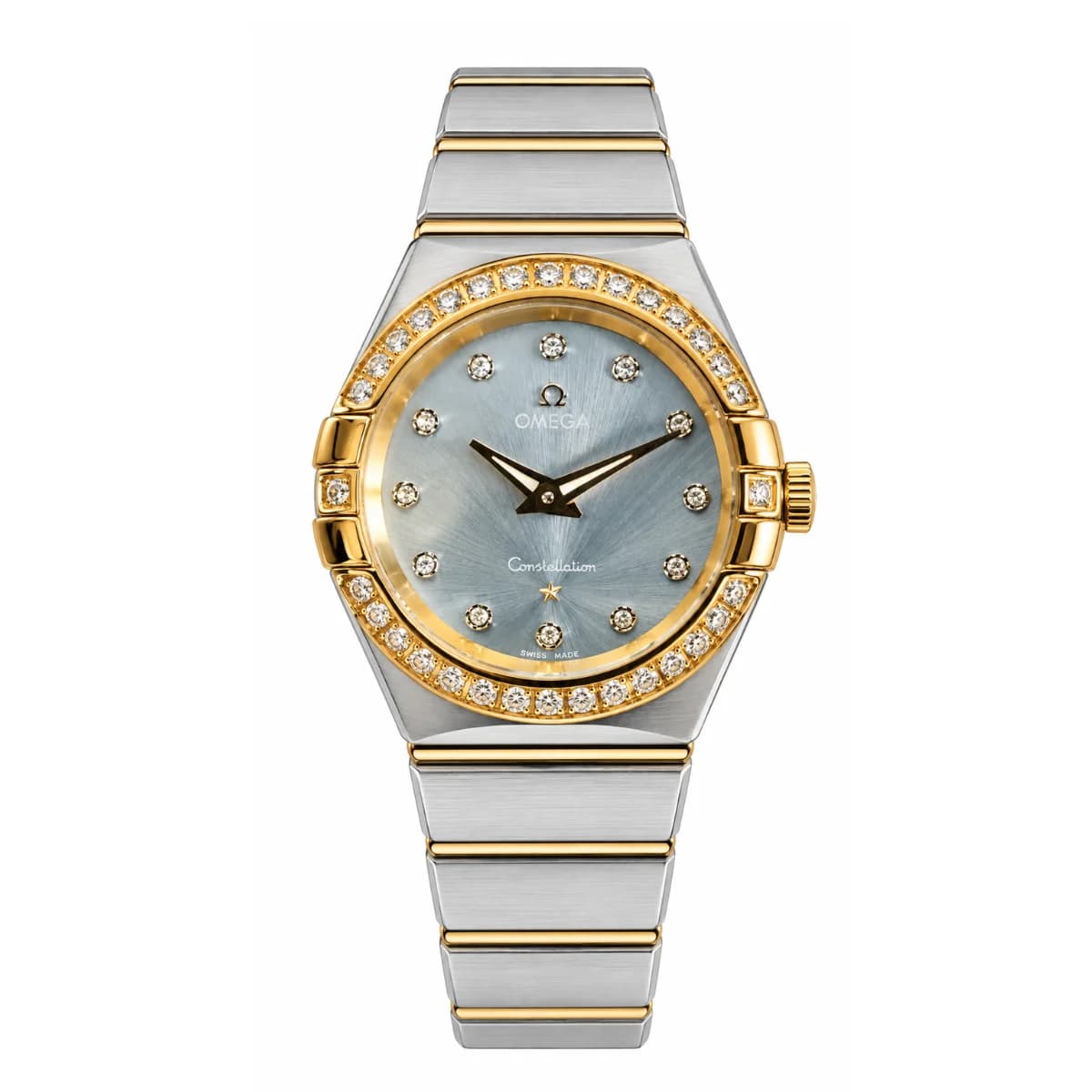 ساعت مچی زنانه امگا Omega Constellation مدل 88988005 دو رنگ