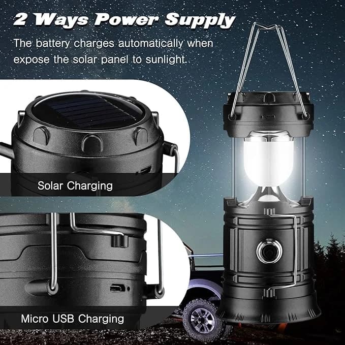 چراغ فانوسی کمپینگ مدل Camping Lantern — تصویر ۱۱