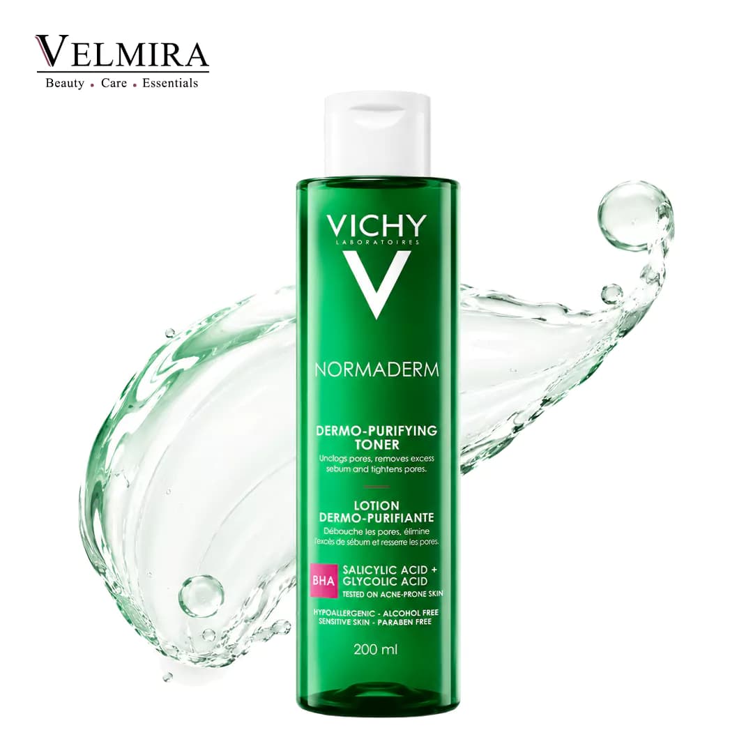 تونر پاک‌کننده و ضد جوش نورمادرم ویشی حجم 200 میلی‌لیتر | Vichy Normaderm Dermo-Purifying
