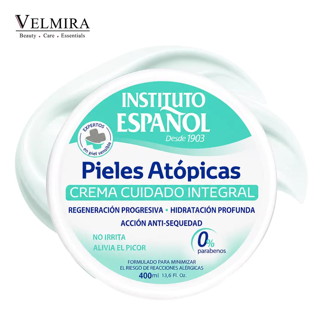 کرم آبرسان و مغذی پوست آتوپیک انستیتو اسپانول حجم ۴۰۰ میلی‌لیتر | Instituto Español Atopic Skin Deep