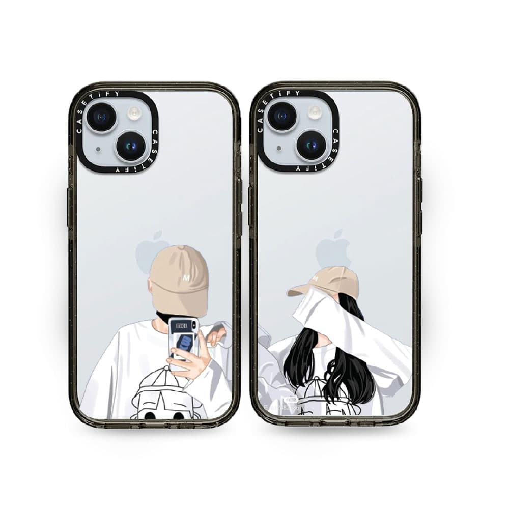 قاب شفاف چاپی سفارشی (کد 0193) مدل white couple – کاپلی سفید مناسب برای گوشی موبایل سامسونگ Galaxy A06 / A10S / A12 / A13 / A14 / A15 / A16 / A20 / A21S / A22 4G / A22 5G / A23 / A24 / A30 / A30S / A3
