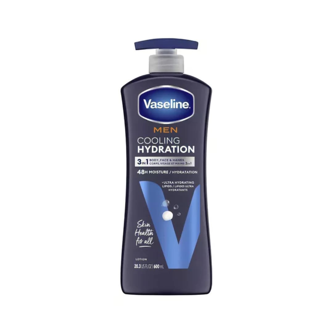 لوسیون بدن خنک کننده من کولینگ وازلین VASELINE MEN COOL HYDRATION BODY LOTION