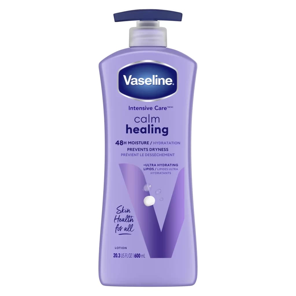 لوسیون بدن تسکین بخش وازلین VASELINE CALM HEALING BODY LOTION — تصویر ۴