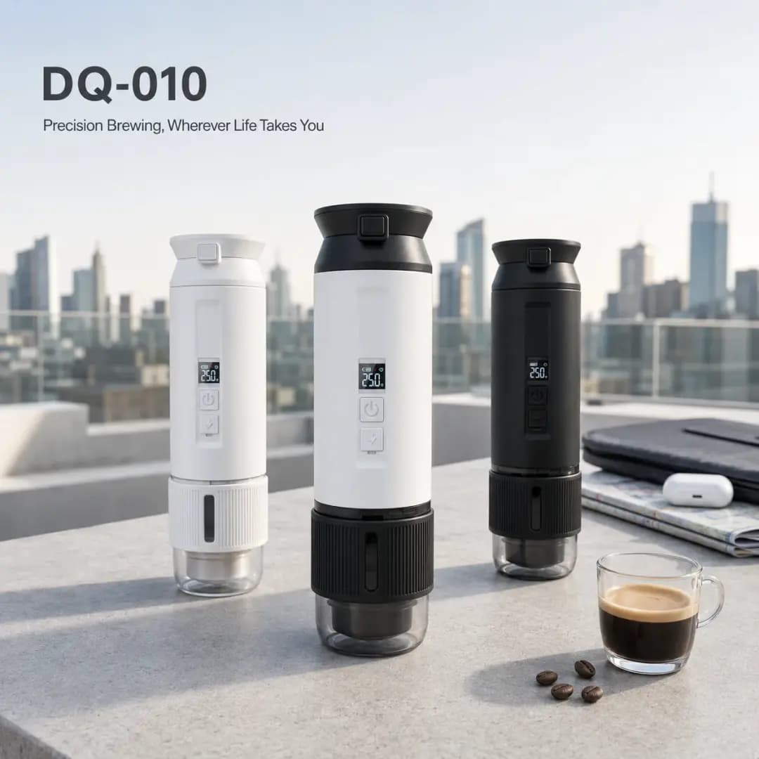 قهوه ساز چند منظوره شارژی قابل حمل TK Classic مدل DQ-010 — تصویر ۲