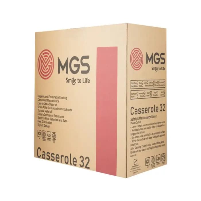 قابلمه MGS مدل ایتالیا سایز 32 رنگ مشکی — تصویر ۷