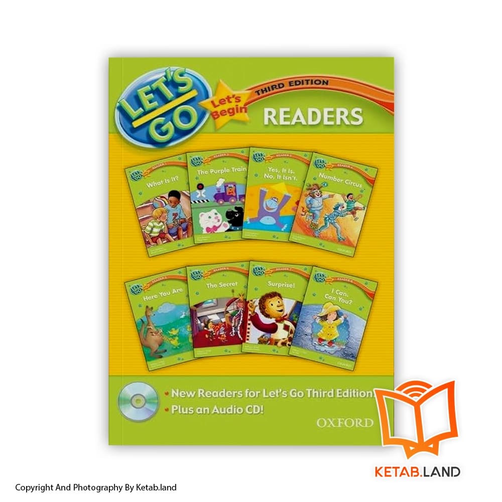 پک 8 جلدی کتاب Let’s Go Readers Begin
