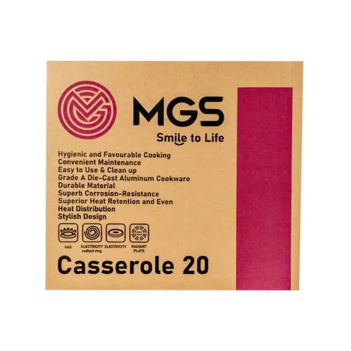 قابلمه MGS مدل ایتالیا سایز 20 — تصویر ۸
