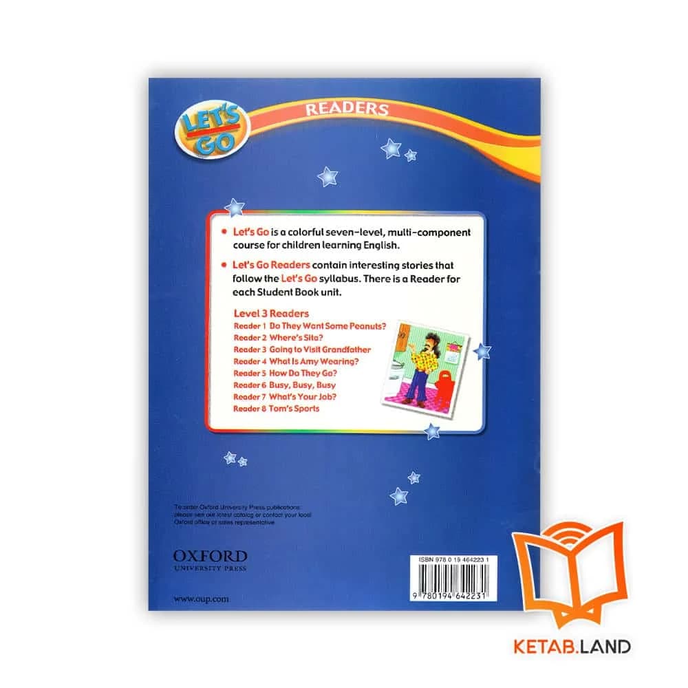 پک 8 جلدی کتاب 3 Let’s Go Readers — تصویر ۷