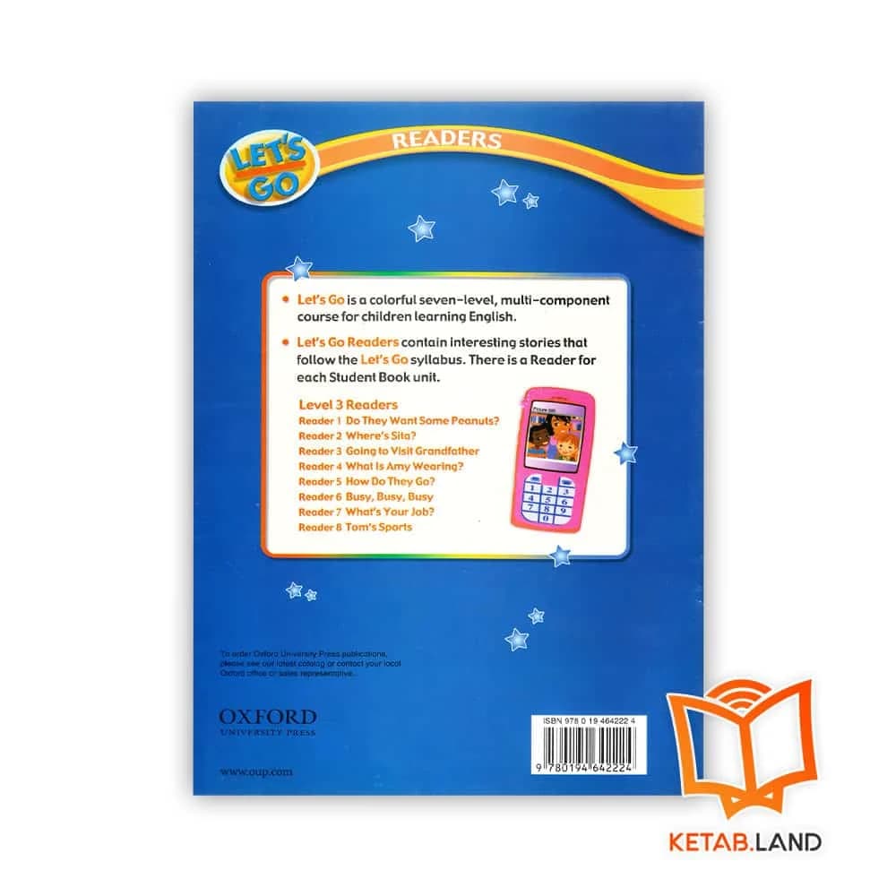 پک 8 جلدی کتاب 3 Let’s Go Readers — تصویر ۵