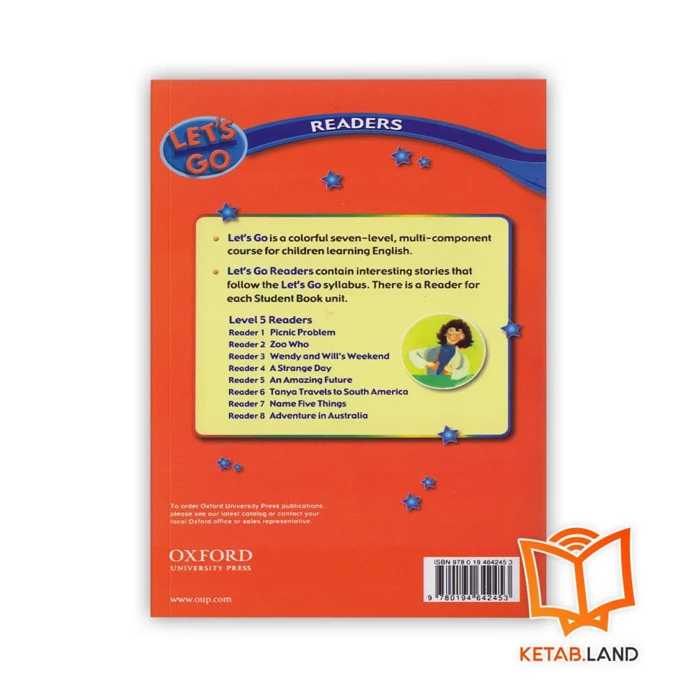 پک 8 جلدی کتاب 5 Let’s Go Readers — تصویر ۵