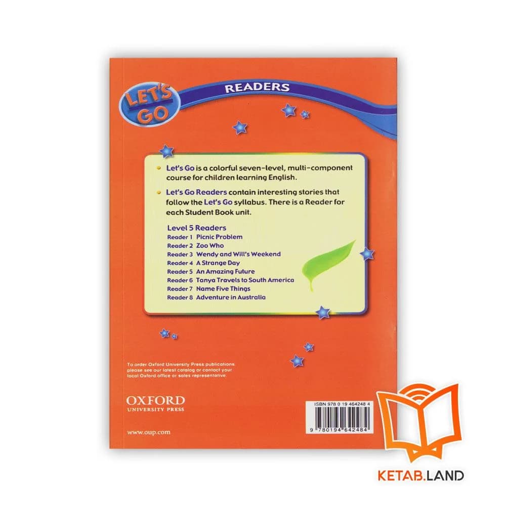 پک 8 جلدی کتاب 5 Let’s Go Readers — تصویر ۳