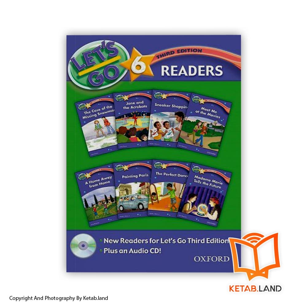 پک 7 جلدی کتاب 6 Let’s Go Readers
