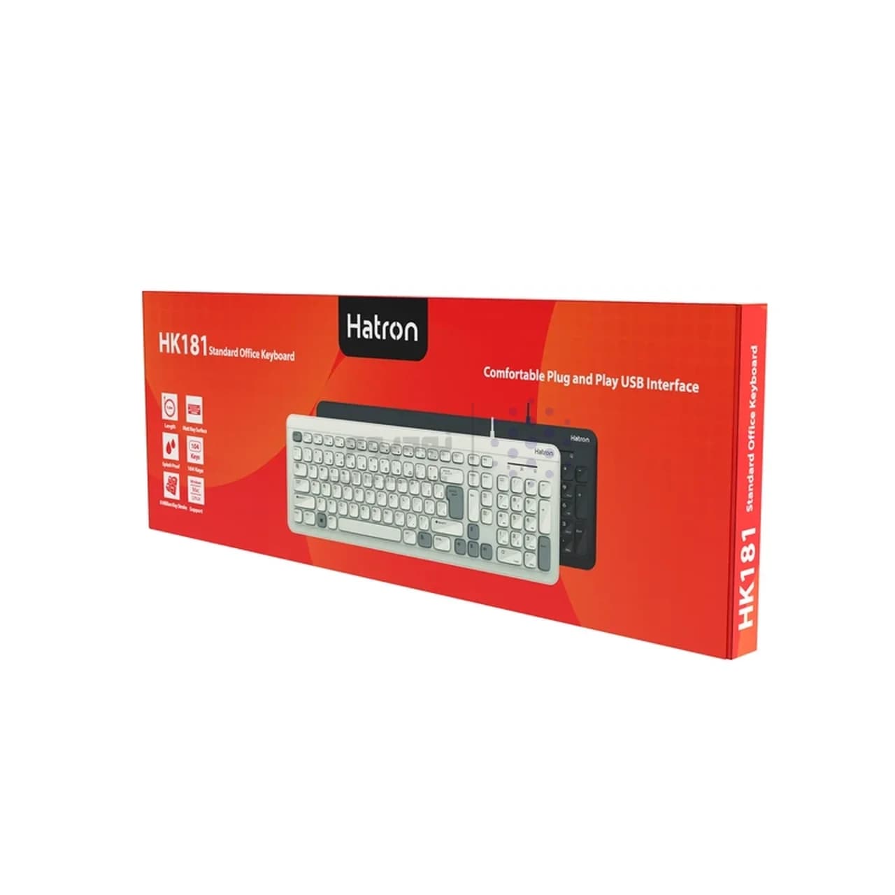 کیبورد سیمی هترون HATRON HK181 — تصویر ۸