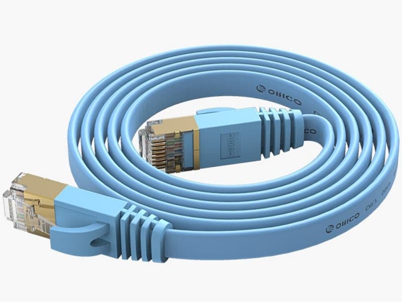 کابل شبکه اوریکو Orico CAT7 LAN Cable PUG-C7b 8m — تصویر ۵