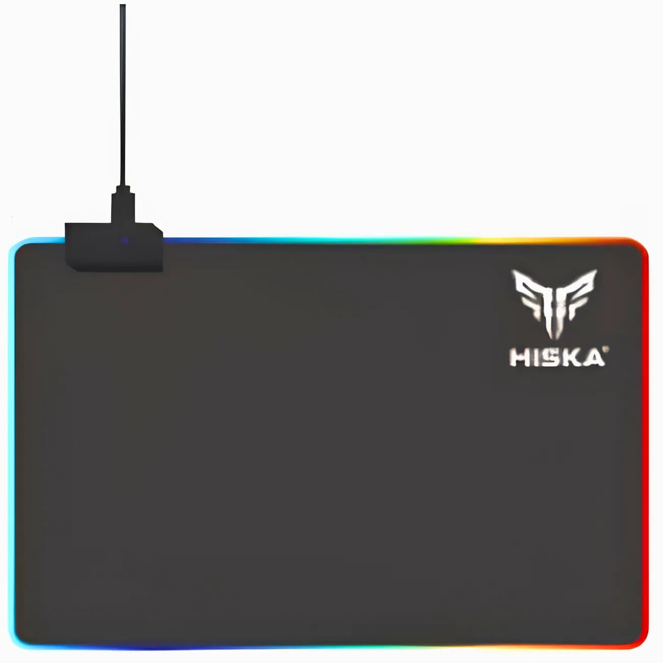 ماوس پد مخصوص بازی هیسکا HISKA مدل HR-61 با نور پردازی RGB