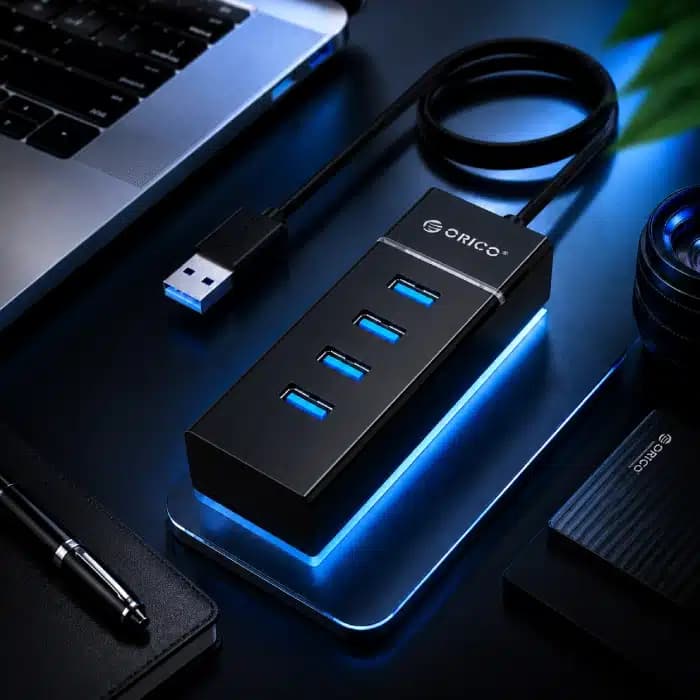 هاب USB 3.0 چهار پورت ORICO اوریکو مدل W6PH4-U3-V1 — تصویر ۷