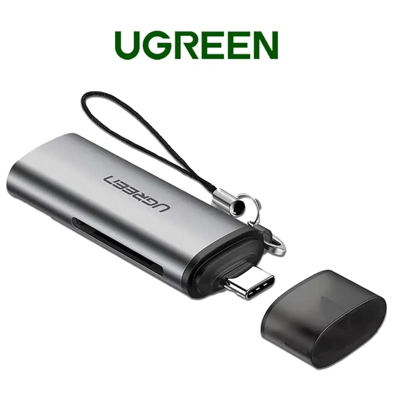 کارت خوان یوگرین UGREEN مدل CM184-50704 با رابط تایپ سی — تصویر ۳