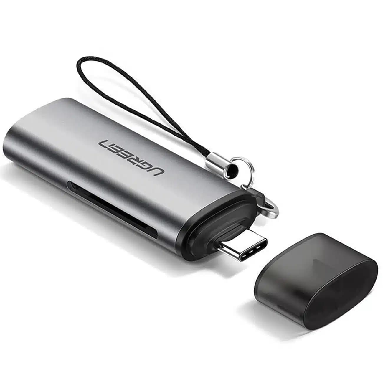 کارت خوان یوگرین UGREEN مدل CM184-50704 با رابط تایپ سی — تصویر ۴