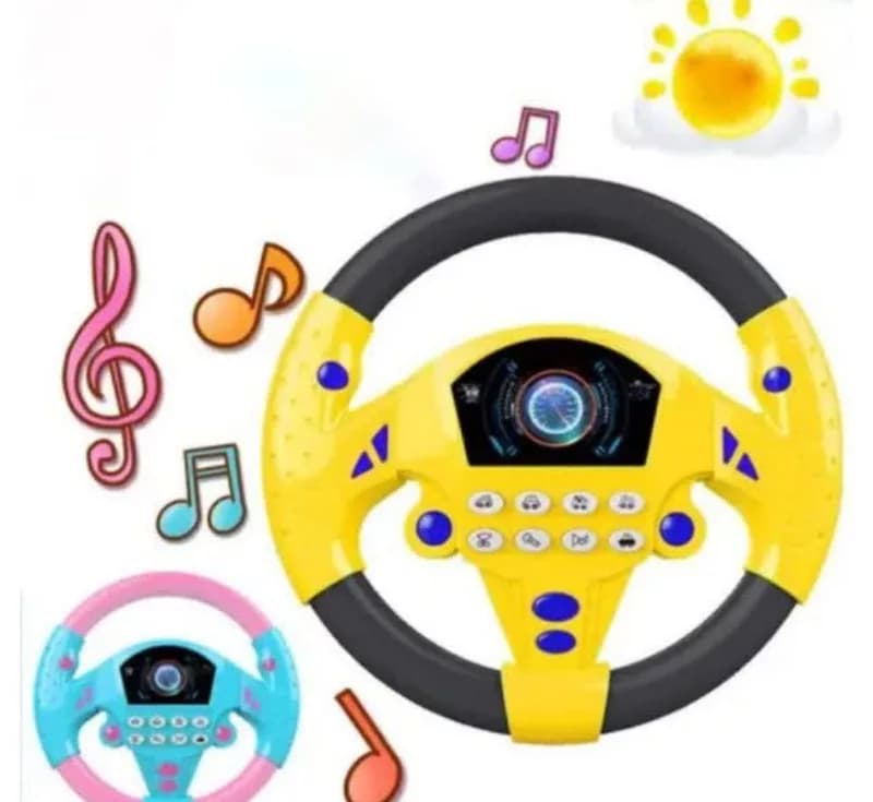 اسباب بازی ناب سل مدل فرمان موزیکال Music Steering Wheel — تصویر ۵