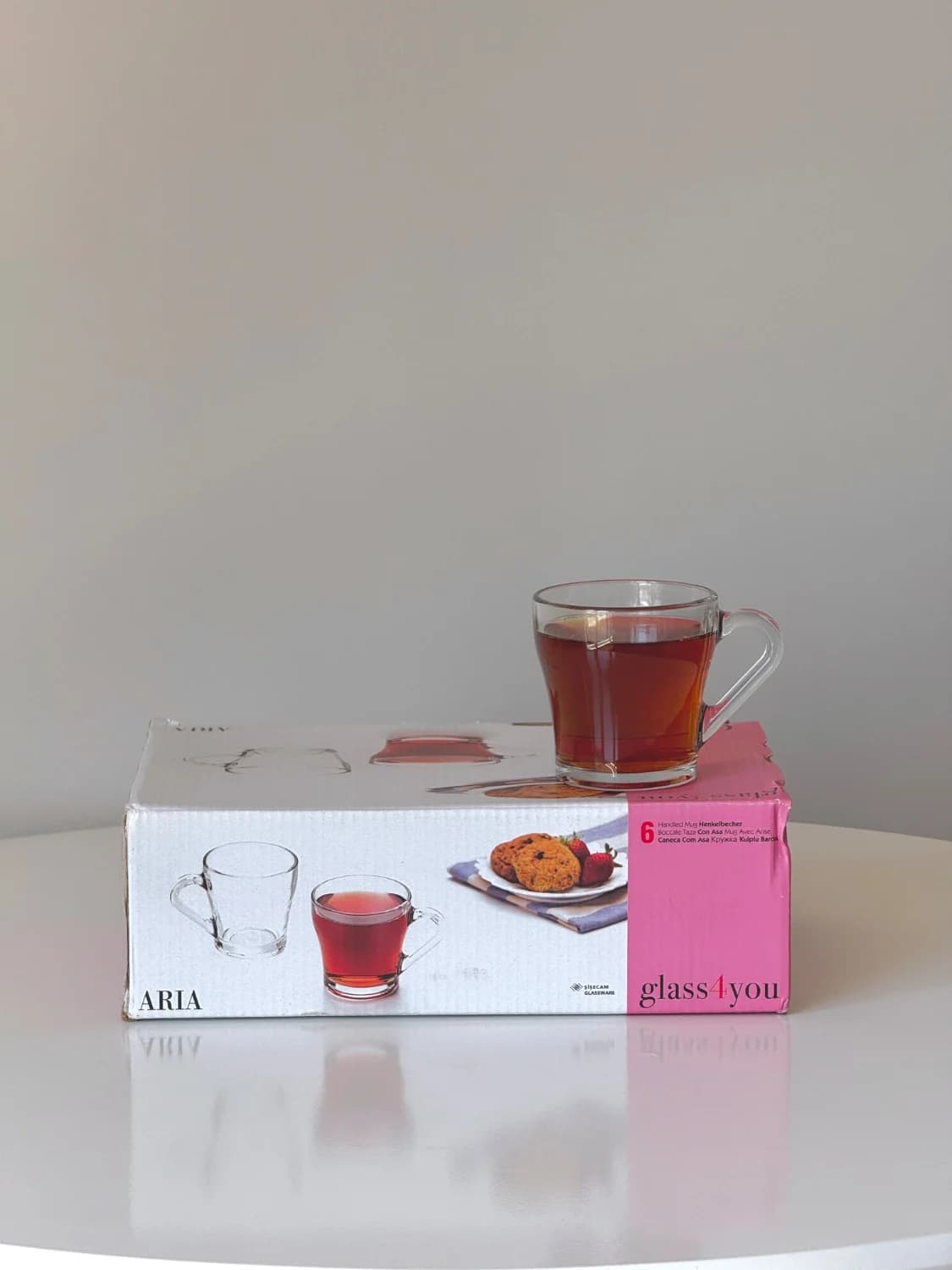 لیوان دسته دار چای خوری ترک – مدل کروم