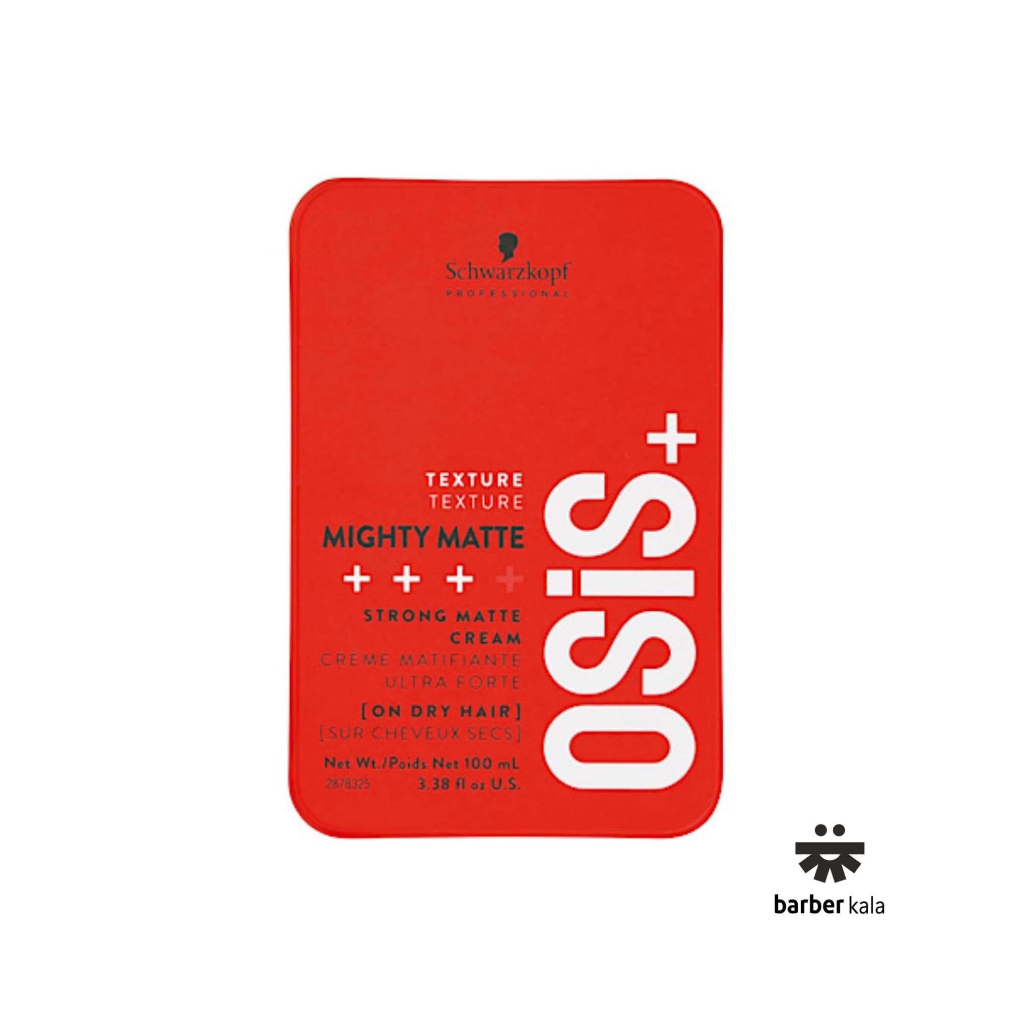 کرم مو شوارتسکف Osis+ Mighty Matte Texture – کرم حالت‌دهنده مات و قوی مو 100ml