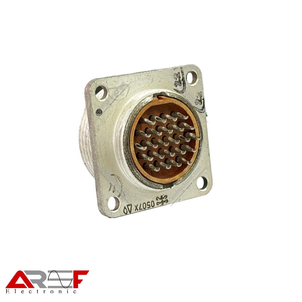 کانکتور روسی 24پین قطر 27mm نری فلنچ
