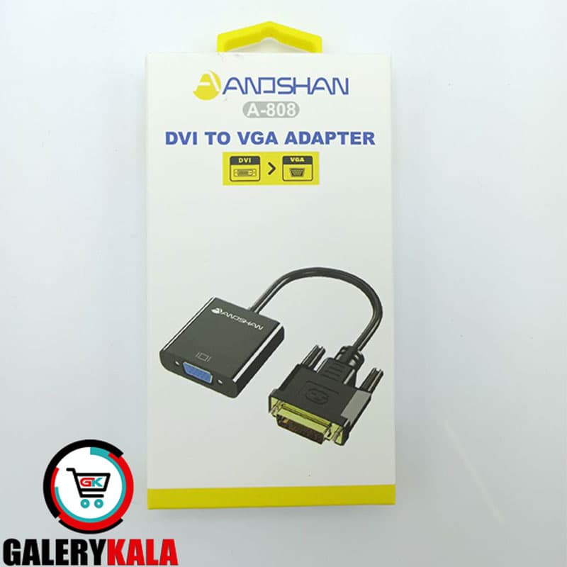 مبدل DVI به VGA آنوشان (ANOSHAN) مدل A-808 — تصویر ۲