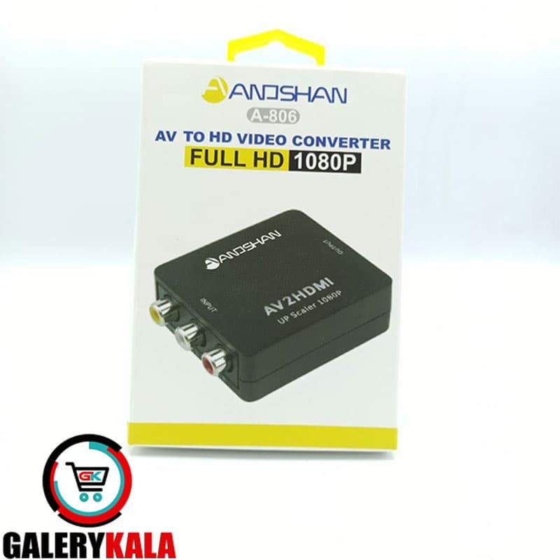 مبدل AV به HDMI آنوشان (ANOSHAN) مدل A-806 — تصویر ۳
