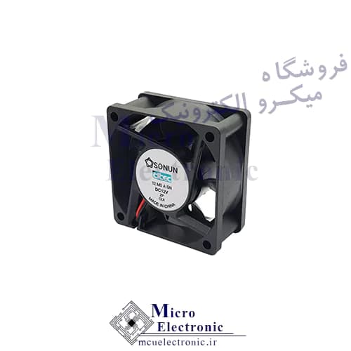 فن 6×6 قطر 2.5 ولتاژ 12 ولت