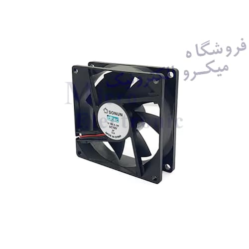 فن 8×8 قطر 2.5 ولتاژ 12 ولت